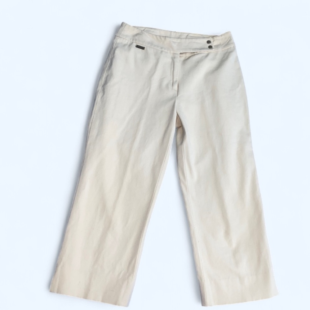 Ralph Lauren Off-White Petite Trousers